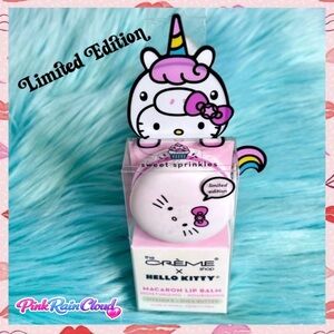 Crème Shop X Sanrio Sweet Sprinkles Hello Kitty Limited Edition Macaron Lip Balm